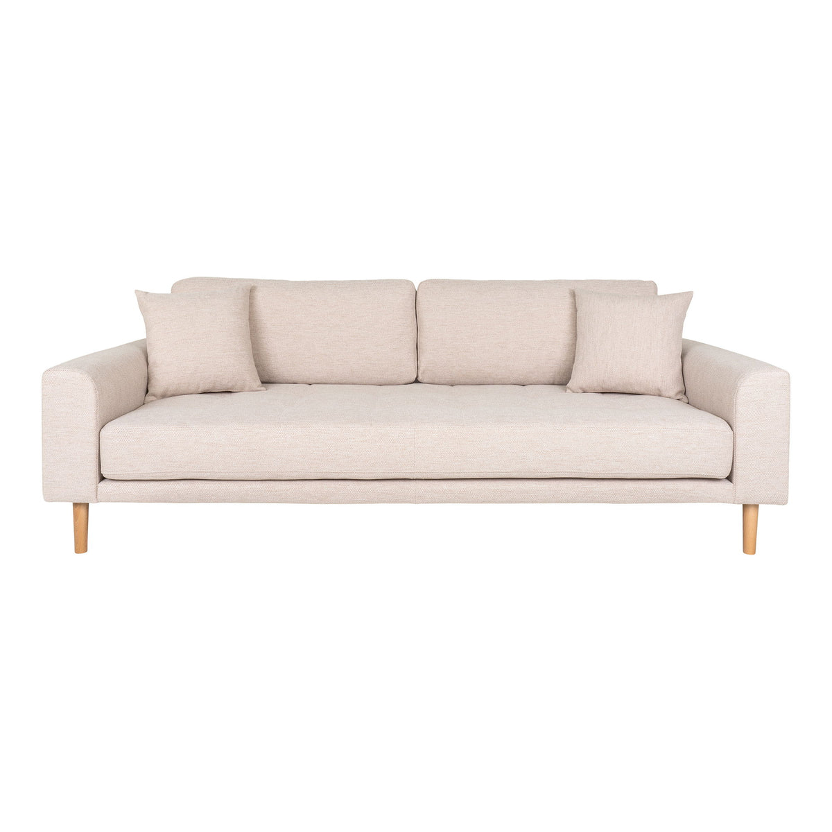 Se HOUSE NORDIC Lido 3 pers. sofa, m. 2 puder - sand polyester og natur bøg ❤ Kæmpe udvalg i House Nordic - Køb online på udsalg og tilbud lige nu ❤ Billig fragt • Hurtig levering - Varenummer: Boboonline-117109 og barcode / Ean: 5713917025794 på lager - Udsalg på Møbler,Sofaer,3 personers sofaer,
Juli deals,
Møbler,
Sofaer,
Stofsofaer,
Dagligstue, Spar stort – op til 59% - Eksklusivt udsalg på over 2.739 brands