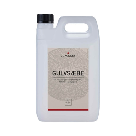 Dunk med Junckers Gulvsæbe, 2,5 liter, til lakerede trægulve, laminat og vinyl