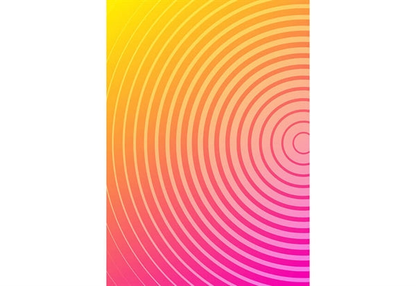 Enjoy Circle Gradient Number Two puslespil med 1000 brikker