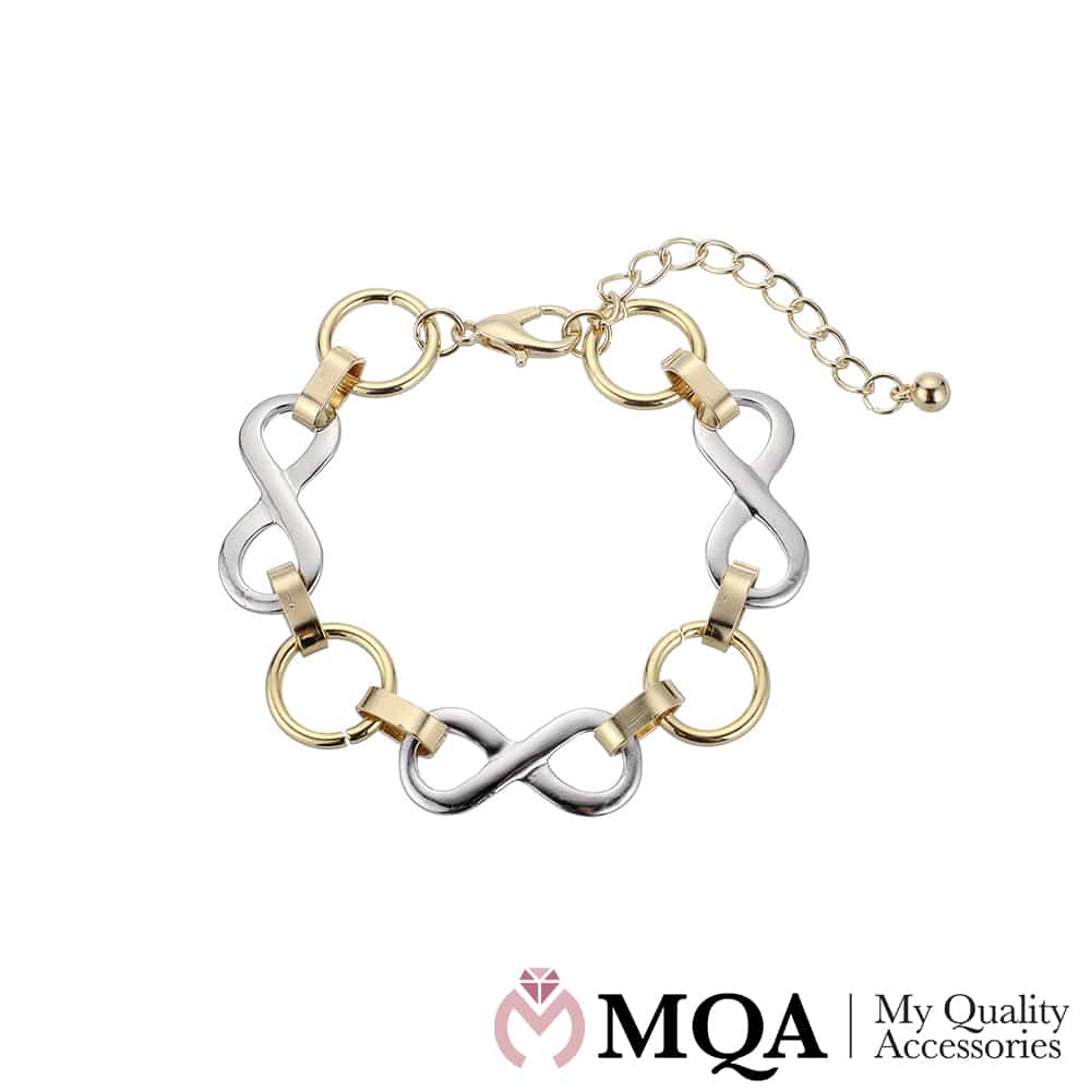 Se Armbånd guld- og sølvfarvet infinity justerbar ✔ Kæmpe udvalg i Satana - Køb online på udsalg og tilbud lige nu ✔ Lav fragtpris og hurtig levering - Varenummer: Satana-1153281 på lager - Udsalg på Magnesium Store besparelser – op til 77% - Store besparelser på over 2.739 brands