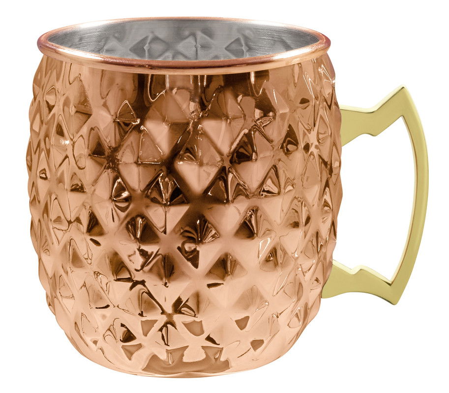 Se Moscow Mule Diamant 550 Ml ✔ Kæmpe udvalg i Fuchs Gastro - Køb online på udsalg og tilbud lige nu ✔ Meget billig fragt og hurtig levering - Varenummer: Barlife-1334981 og 4000948013120 på lager - Udsalg på Glas - Drinksglas - Moscow mule krus Op til 61% rabat - Over 1.329 mærker på online udsalg