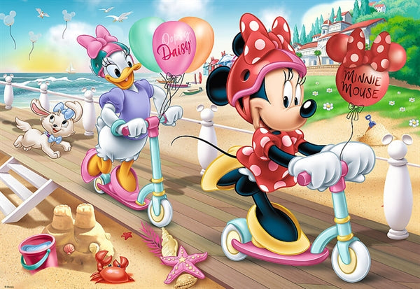 Trefl puslespil Minnie on the Beach med 200 brikker til børn