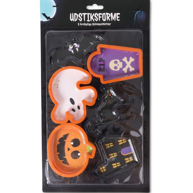 Se Halloween | Udstiksforme | 6 Stk. ✔ Kæmpe udvalg i Royal Series - Køb online på udsalg og tilbud lige nu ✔ Hurtig levering til lave fragtpriser - Varenummer: Barlife-1508758 og 5708184132726 på lager - Udsalg på Fest - Sæson Fester - Halloween Store besparelser – op til 77% - Shop over 2.281 kendte mærker på udsalg