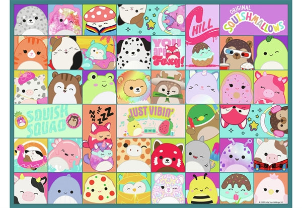 Ravensburger puslespil Squishmallows med 100 brikker til børn