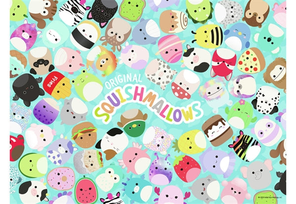 Ravensburger puslespil Squishmallows Mallow Days med 200 brikker
