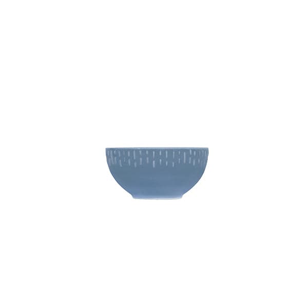 Confetti Blueberry skål m/relief porcelæn 14 cm.