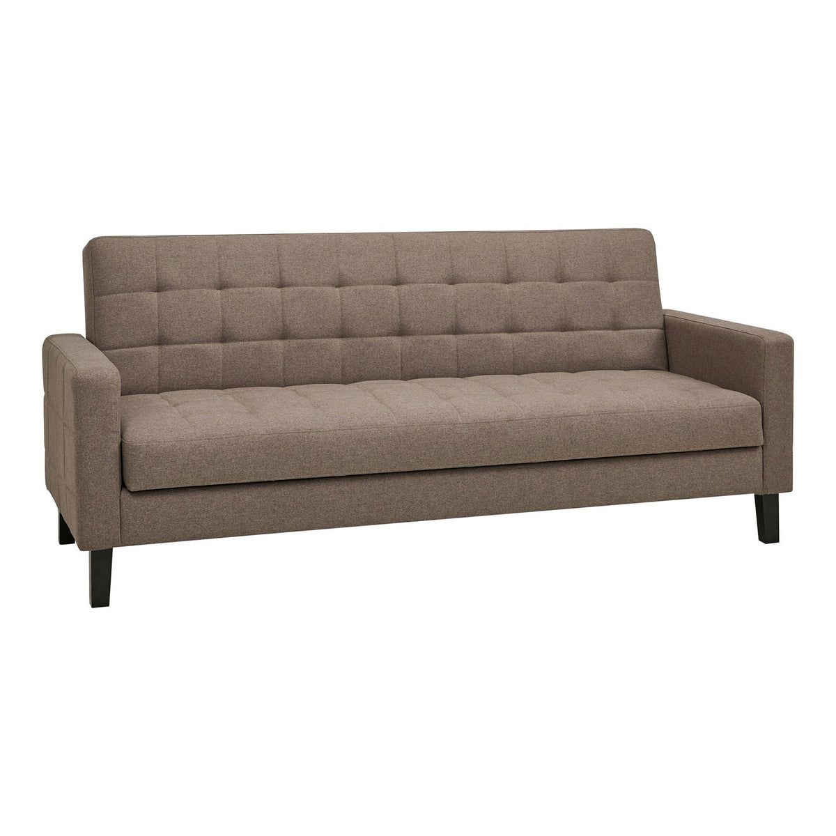 Se House Nordic - Milton Sovesofa med opbevaring, Brun & Sorte ben, 85/109x204 cm ❤ Kæmpe udvalg i House Nordic - Køb online på udsalg og tilbud lige nu ❤ Lav fragtpris og hurtig levering - Varenummer: Bolig&Haven-51545491800394 og barcode / Ean: 5713917038855 på lager - Udsalg på Spar helt op til 57% - Over 739 kendte brands på udsalg