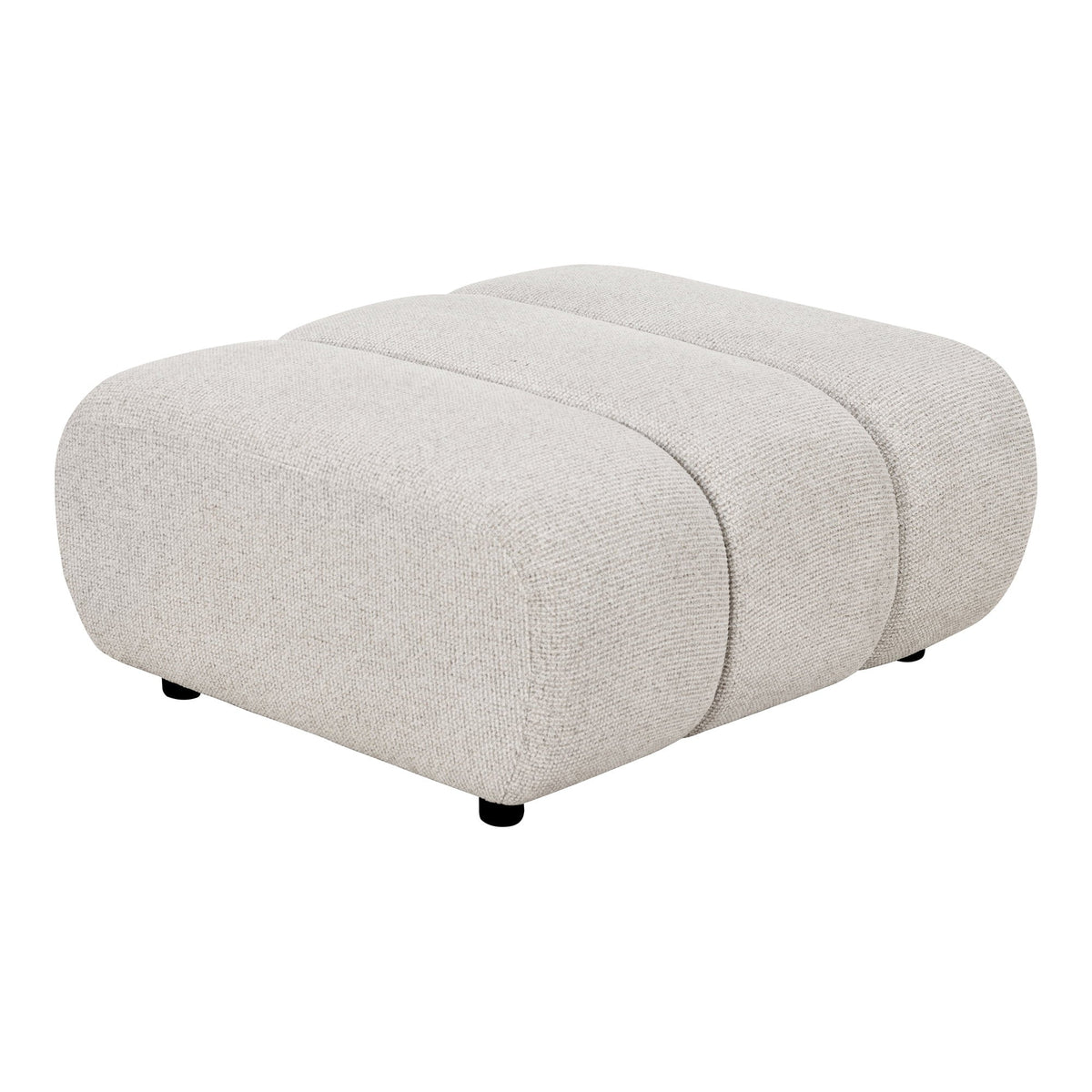 Taza puf modul fra House Nordic i sandfarvet polyester