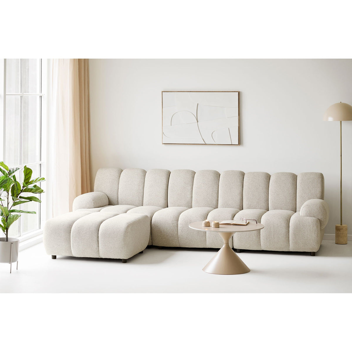 Se Taza modulsofa m/puf, 3,5 personers, sand, venstrevendt ❤ Kæmpe udvalg i House Nordic - Køb online på udsalg og tilbud lige nu ❤ Billig fragt og hurtig levering - Varenummer: Bolig&Haven-53733117296970 og barcode / Ean: 5713917042777 på lager - Udsalg på Store besparelser – op til 77% - Et af Danmarks største udvalg – 2.739+ brands