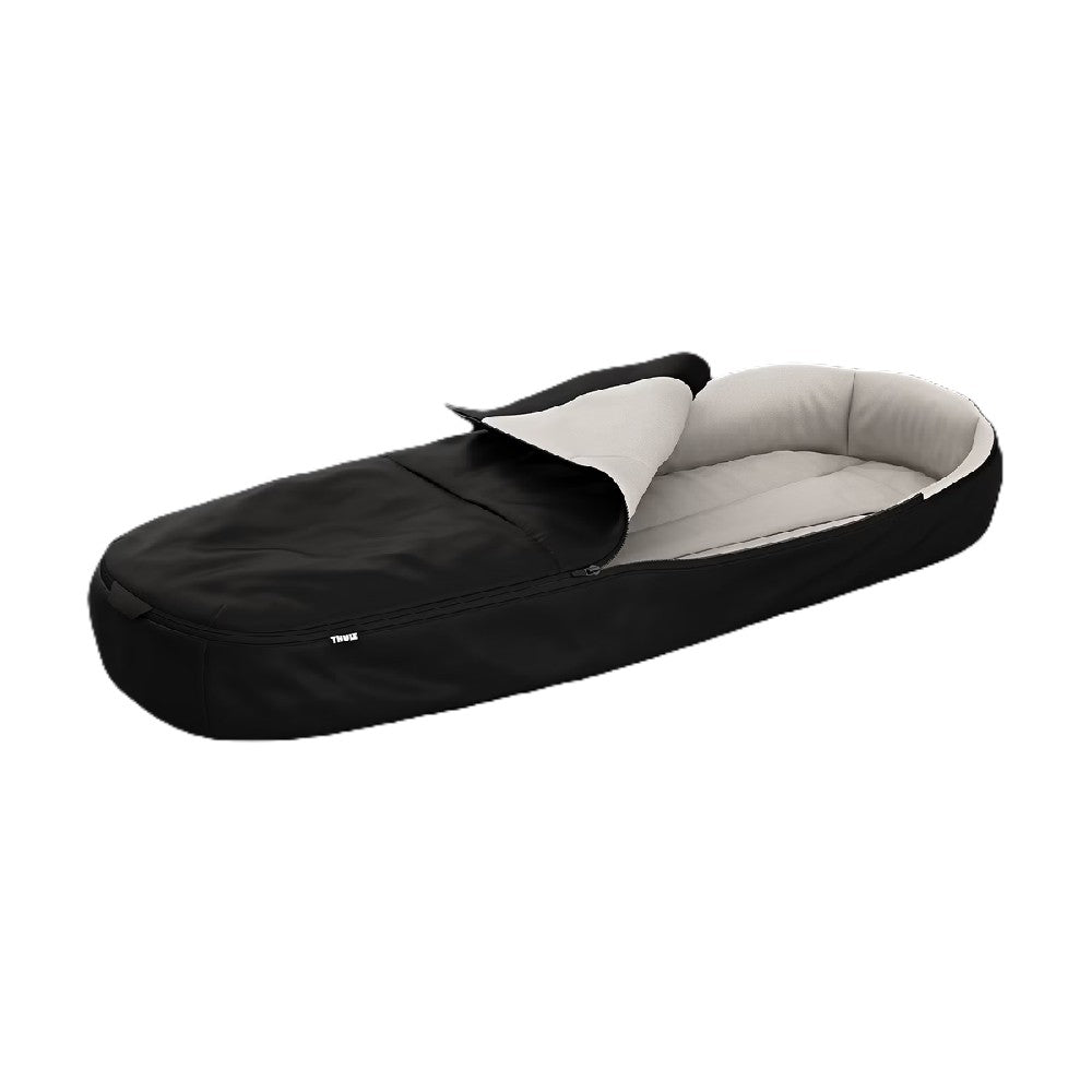 Thule Stroller Footmuff isoleret kørepose i sort til klapvogn
