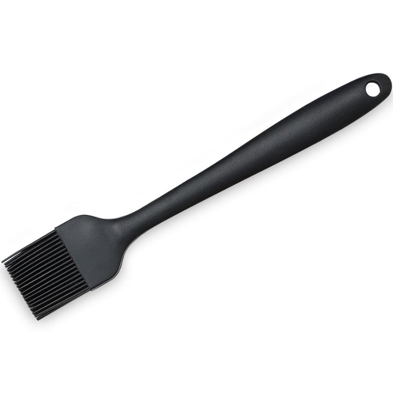Sort silikonepensel på 26 cm til bagning og grill