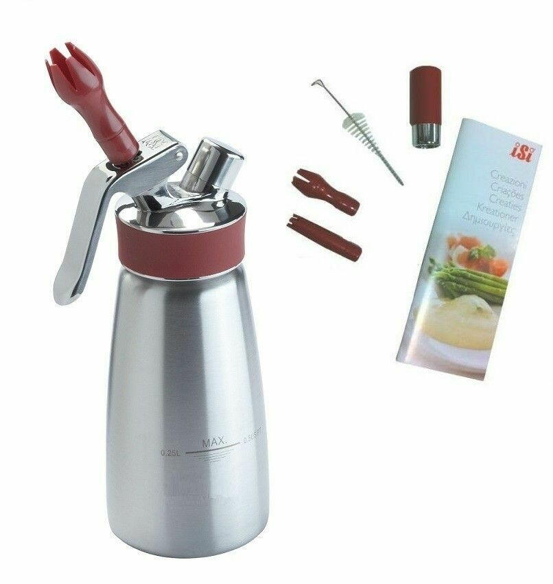 Se Sifonflaske Gourmet 0,25l Isi ✔ Kæmpe udvalg i ISI - Køb online på udsalg og tilbud lige nu ✔ Lav fragtpris og hurtig levering - Varenummer: Barlife-9730 og 9002377014032 på lager - Udsalg på Outlet Spar helt op til 57% - Kæmpe udsalg på over 739 mærker