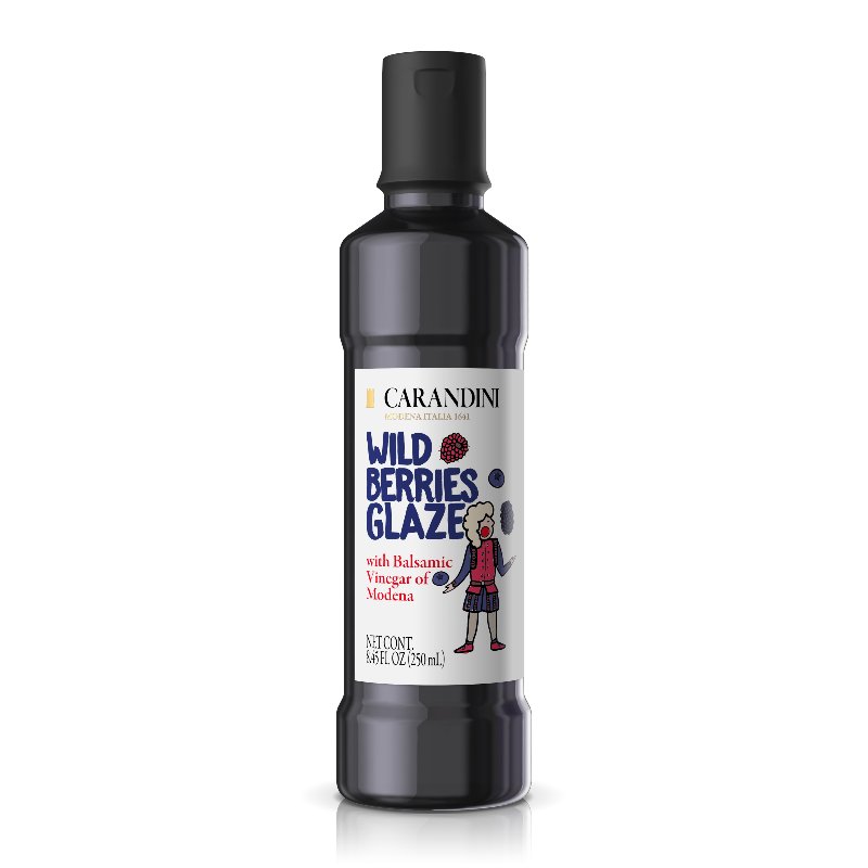 Carandini balsamico glaze med skovbærsmag fra Deli Drengene, 250 ml