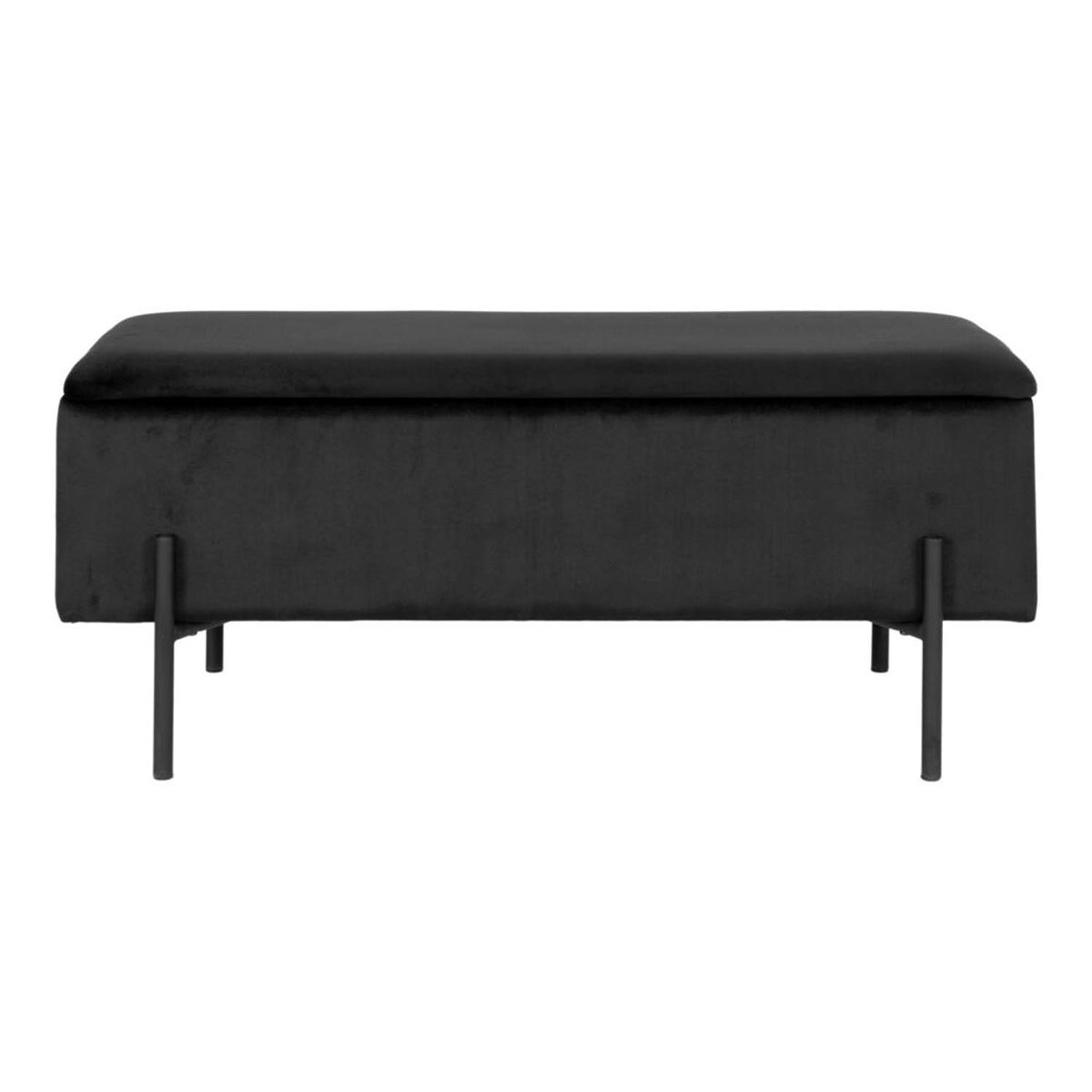 Se HOUSE NORDIC Watford bænk, m. opbevaring - sort polyester fløjl og metal (95x37) ❤ Kæmpe udvalg i House Nordic - Køb online på udsalg og tilbud lige nu ❤ Hurtig levering til lave fragtpriser - Varenummer: Boboonline-70247 og barcode / Ean: 5713917016327 på lager - Udsalg på Møbler,Bænke,
Bænke med opbevaring,
Velour- og fløjlsmøbler,
Bænke og daybeds i velour og fløjl,
Små bænke, Op til 63% rabat - Mere end 1.329 populære mærker på udsalg