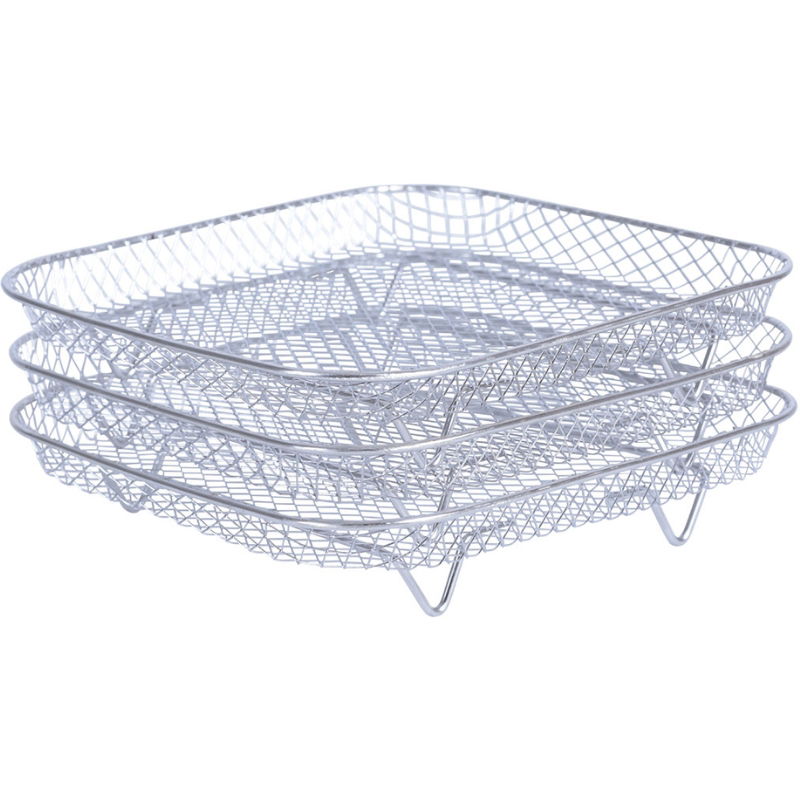 Se Rack Til Airfryer | 3-lags Rist | Kvadratisk ✔ Kæmpe udvalg i Airfryer - Køb online på udsalg og tilbud lige nu ✔ Super billig fragt og lynhurtig levering - Varenummer: Barlife-1508811 og 5708184143609 på lager - Udsalg på Køkken - Køkkenmaskine - Airfryer Store besparelser – op til 71% - Spar stort på mere end 2.739 mærker