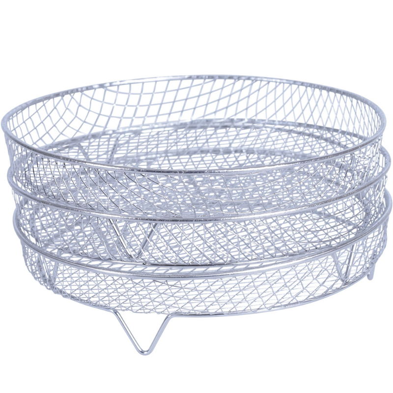 Se Rack Til Airfryer | 3-lags Rist | Rund ✔ Kæmpe udvalg i Airfryer - Køb online på udsalg og tilbud lige nu ✔ Billig fragt og hurtig levering - Varenummer: Barlife-1508812 og 5708184143616 på lager - Udsalg på Køkken - Køkkenmaskine - Airfryer Få op til 67% i rabat - Over 2.739 mærker på stort udsalg