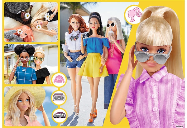 Trefl børnepuslespil Barbie (Glitter) med 100 brikker