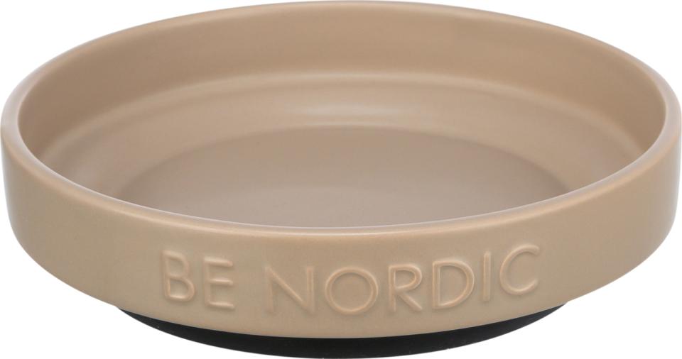 Se Trixie - BE NORDIC bowl, flat, ceramic/rubber ring, 0.3L/ø16cm, taupe ❤ Kæmpe udvalg i Trixie - Køb online på udsalg og tilbud lige nu ❤ Meget billig fragt og hurtig levering - Varenummer: Bolig&Haven-48703699681610 og barcode / Ean: 4011905245256 på lager - Udsalg på Op til 63% rabat - Kendte mærker på udsalg – over 1.329 brands