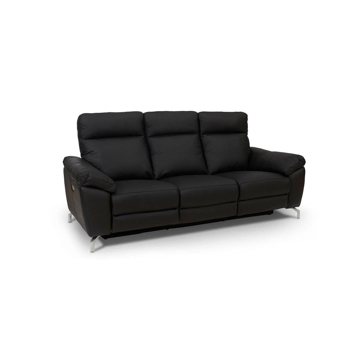 Selesta 3 pers. sofa fra Furnhouse i sort læder
