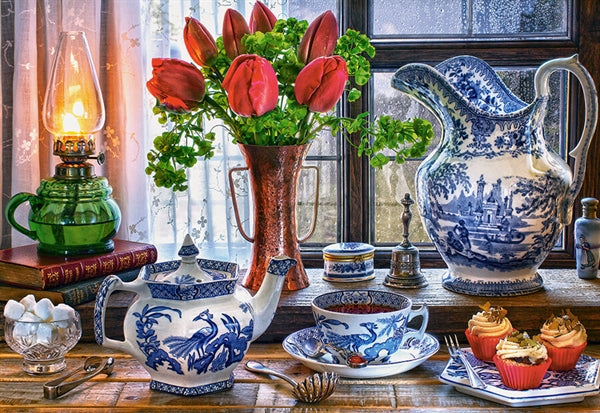Castorland puslespil Still Life with Tulips med 1500 brikker