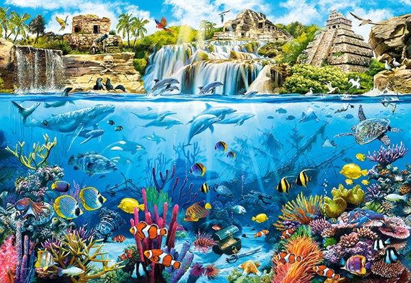 Castorland Pirate Island puslespil med 1500 brikker