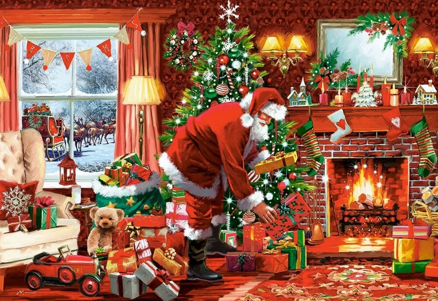 Castorland puslespil Santa's Special Delivery med 1500 brikker