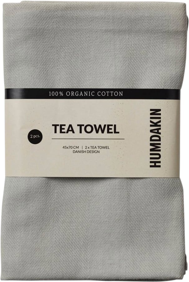 Se Humdakin Organic tea Towel 2 Pack Stone Str 45x70 cm - Viskestykker ❤ Stort online udvalg i Humdakin ❤ Meget billig fragt og hurtig levering: 1 - 2 hverdage - Varenummer: MGS-S00458517 og barcode / Ean: 5713391001352 på lager - Udsalg på Bolig - Tekstiler & puder - Tekstiler til køkkenet - Viskestykker Spar op til 55% - Over 785 kendte brands på udsalg