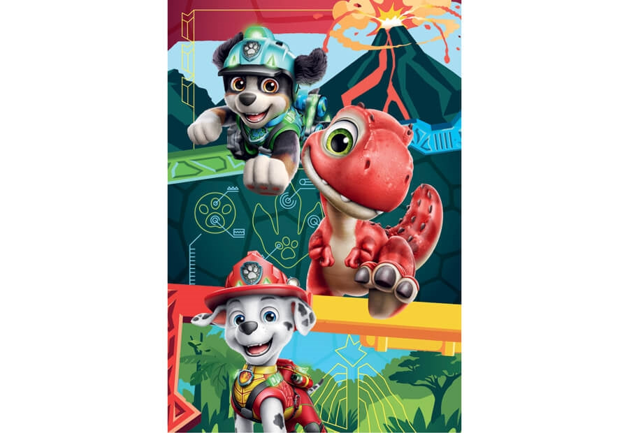 PAW Patrol The Dino Movie puslespil UFT fra Trefl med 160 brikker