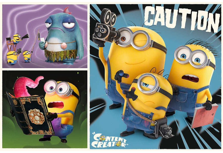 Trefl børnepuslespil Minions & Monsters Minions' Stories med 160 brikker