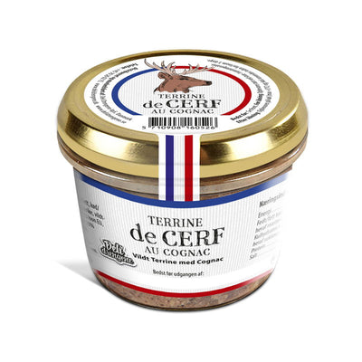Se Venison Terrine M/cognac Dd 180g ✔ Kæmpe udvalg i  Deli Drengene - Køb online på udsalg og tilbud lige nu ✔ Hurtig levering: 1 - 2 Hverdage samt billig fragt - Varenummer: BAR-1383923 og barcode / Ean: 5710908160533 på lager - Udsalg på Delikatesser | Tapas | Konserves Spar op til 67% - Over 1312 kendte brands på udsalg
