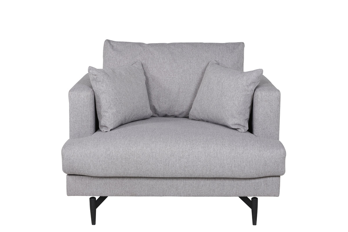 Se VENTURE DESIGN Sofia lænestol - grå polyester og sort stål ❤ Kæmpe udvalg i Venture Design - Køb online på udsalg og tilbud lige nu ❤ Meget billig fragt og hurtig levering - Varenummer: Boboonline-94197 og barcode / Ean: 7350118417713 på lager - Udsalg på Møbler,Stole,Lænestole,
Samarbejdspartnere - B varer,
Møbler,
Stole,
Lænestole i stof, Store besparelser – op til 77% - Shop over 2.281 kendte brands på udsalg