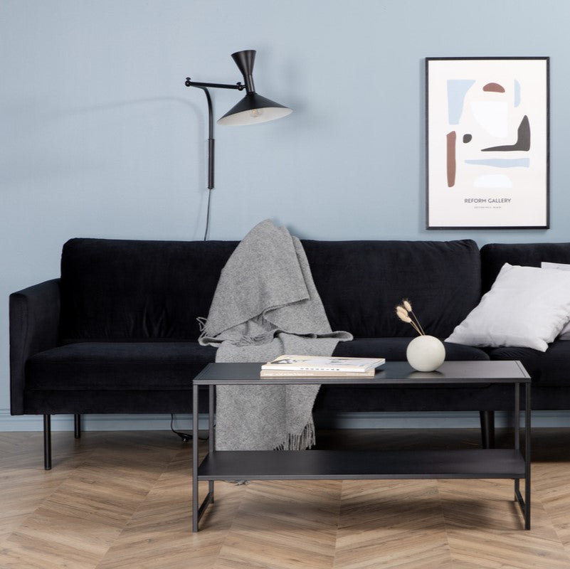 Se Polar - Sofa 3-personers i sort fløjl ❤ Kæmpe udvalg i 3-nordic - Køb online på udsalg og tilbud lige nu ❤ Hurtig levering til lave fragtpriser - Varenummer: 3-nordic-5506 og barcode / Ean: på lager - Udsalg på Dagligstue - Sofaer Spar stort – op til 53% - Over 785 kendte brands på udsalg