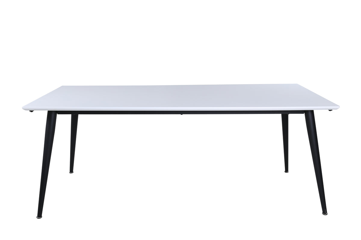 Se VENTURE DESIGN Jimmy spisebord, m. udtræk - hvid HPL og sort stål (195x90) ❤ Kæmpe udvalg i Venture Design - Køb online på udsalg og tilbud lige nu ❤ Hurtig levering til lave fragtpriser - Varenummer: Boboonline-94248 og barcode / Ean: 7350118416655 på lager - Udsalg på Møbler,Borde,Spiseborde,
Samarbejdspartnere - B varer,
Møbler,
Borde,
Hvide spiseborde, Spar stort – op til 53% - Kæmpe udsalg på over 2.739 brands
