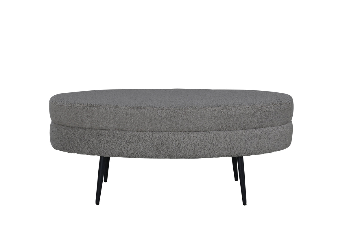 Se VENTURE DESIGN Otto puf, oval - grå bamsestof polyester og sort stål (100x40) ❤ Kæmpe udvalg i Venture Design - Køb online på udsalg og tilbud lige nu ❤ Lav fragtpris og hurtig levering - Varenummer: Boboonline-94132 og barcode / Ean: 7350118416990 på lager - Udsalg på Møbler,Puffer og skamler,Puffer og pufsenge,
Samarbejdspartnere - B varer,
Møbler,
Puffer og skamler,
Dagligstue, Få op til 69% i rabat - Over 1.798 brands samlet på udsalg
