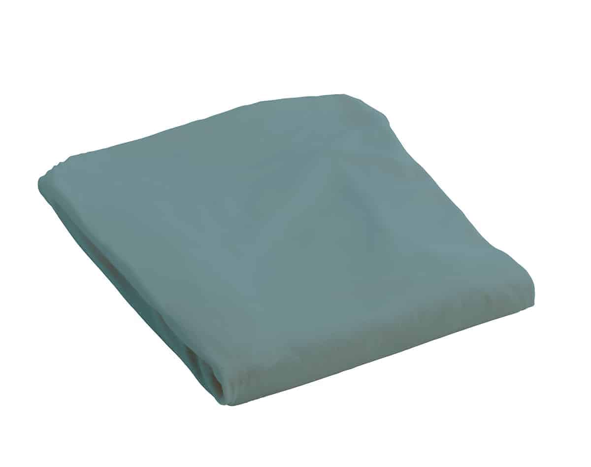 Baby Dan jersey stræklagen i Dusty Blue, 70 x 160 cm
