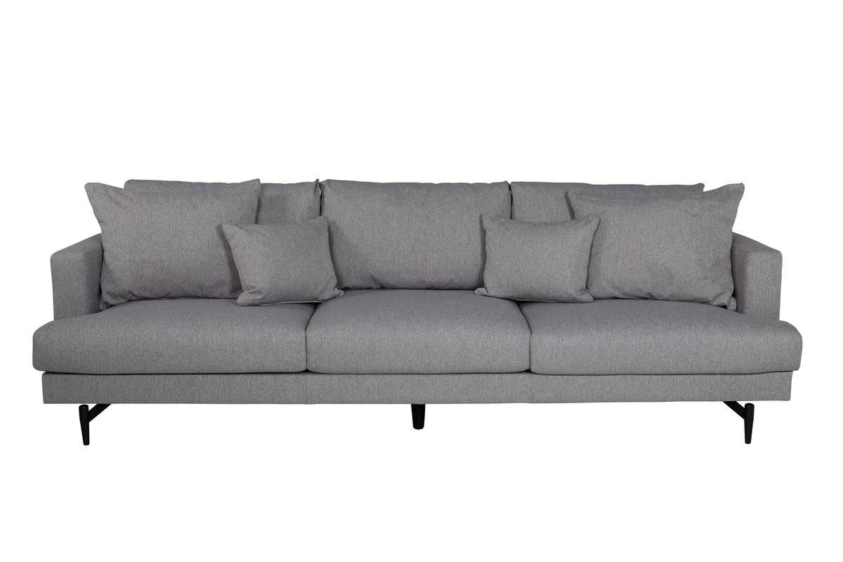 Se VENTURE DESIGN Sofia 3 pers. sofa - grå polyester og sort stål ❤ Kæmpe udvalg i Venture Design - Køb online på udsalg og tilbud lige nu ❤ Super billig fragt og lynhurtig levering - Varenummer: Boboonline-94036 og barcode / Ean: 7350118417959 på lager - Udsalg på Møbler,Sofaer,3 personers sofaer,
Samarbejdspartnere - B varer,
Møbler,
Sofaer,
Stofsofaer, Store besparelser – op til 71% - Store besparelser på over 2.281 brands