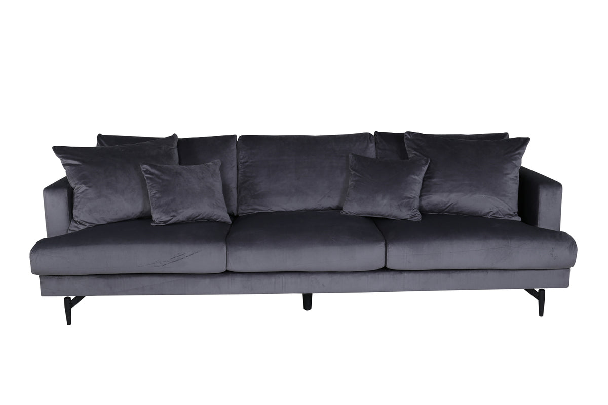Se VENTURE DESIGN Sofia 3 pers. sofa - mørkegrå fløjl og sort stål ❤ Kæmpe udvalg i Venture Design - Køb online på udsalg og tilbud lige nu ❤ Hurtig levering til lave fragtpriser - Varenummer: Boboonline-94063 og barcode / Ean: 7350118417973 på lager - Udsalg på Møbler,Sofaer,3 personers sofaer,
Samarbejdspartnere - B varer,
Møbler,
Sofaer,
Stofsofaer, Op til 57% rabat - Kendte mærker på udsalg – over 1.329 brands