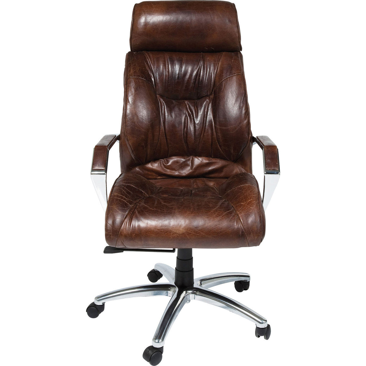 Se KARE DESIGN Cigar Lounge kontorstol - brunt koskind/aluminium, m. armlæn og hjul ❤ Kæmpe udvalg i Kare Design - Køb online på udsalg og tilbud lige nu ❤ Meget billig fragt og hurtig levering: 1 - 2 hverdage - Varenummer: Boboonline-15773 og barcode / Ean: 4025621759843 på lager - Udsalg på ,KARE Design,KARE Design hvilestole / lænestole,
Vintage og retro møbler,
Samarbejdspartnere - A varer, Spar op til 51% - Over 785 kendte brands på udsalg