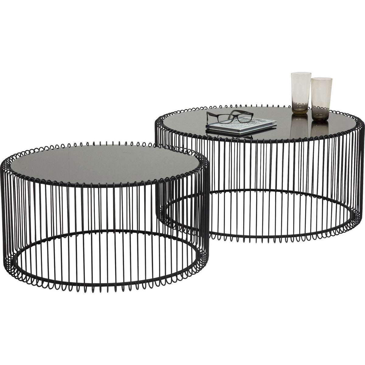 Se KARE DESIGN Wire Black sofabord - klart glas/sort stål, rundt (2/sæt) ❤ Kæmpe udvalg i Kare Design - Køb online på udsalg og tilbud lige nu ❤ Meget billig fragt og hurtig levering: 1 - 2 hverdage - Varenummer: Boboonline-15809 og barcode / Ean: 4025621795773 på lager - Udsalg på Møbler,Borde,Sofaborde,
Kare Design sofaborde,
Små sofaborde,
Sorte sofaborde,
Runde sofaborde, Spar op til 51% - Over 785 kendte brands på udsalg