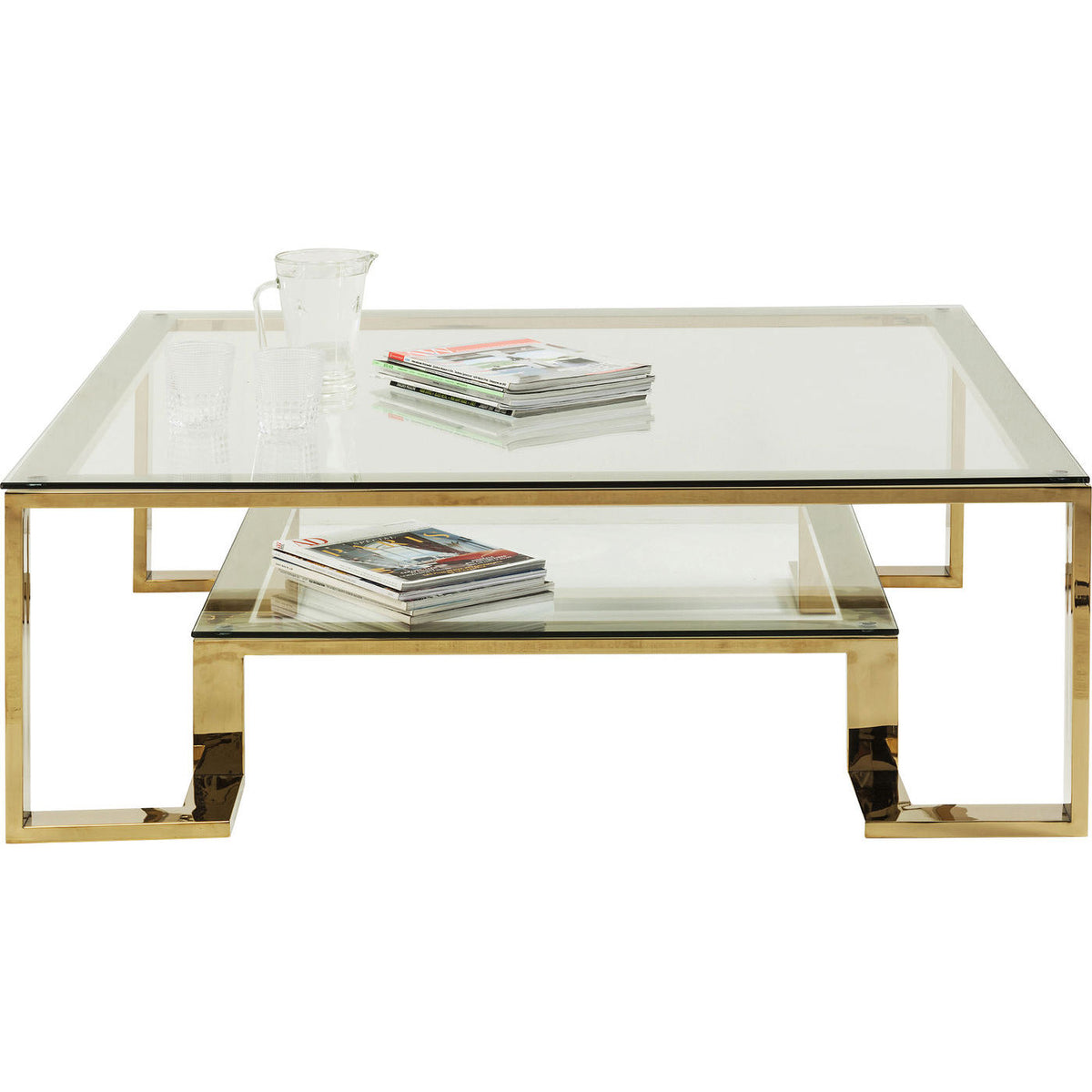 Se KARE DESIGN Gold Rush sofabord - glasplade og guld stål (120x120) ❤ Kæmpe udvalg i Kare Design - Køb online på udsalg og tilbud lige nu ❤ Meget billig fragt og hurtig levering: 1 - 2 hverdage - Varenummer: Boboonline-15868 og barcode / Ean: 4025621821274 på lager - Udsalg på Møbler,Borde,Sofaborde,
Kare Design sofaborde,
Sofabord med opbevaring,
Glas sofaborde,
KARE Design, Spar op til 51% - Over 785 kendte brands på udsalg