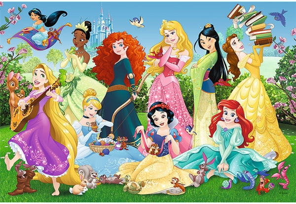 Børnepuslespil Charming Disney Princesses fra Trefl med 100 brikker