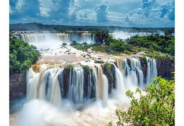 Æske med Ravensburger puslespillet Iguazu Falls, Brazil med 2000 brikker