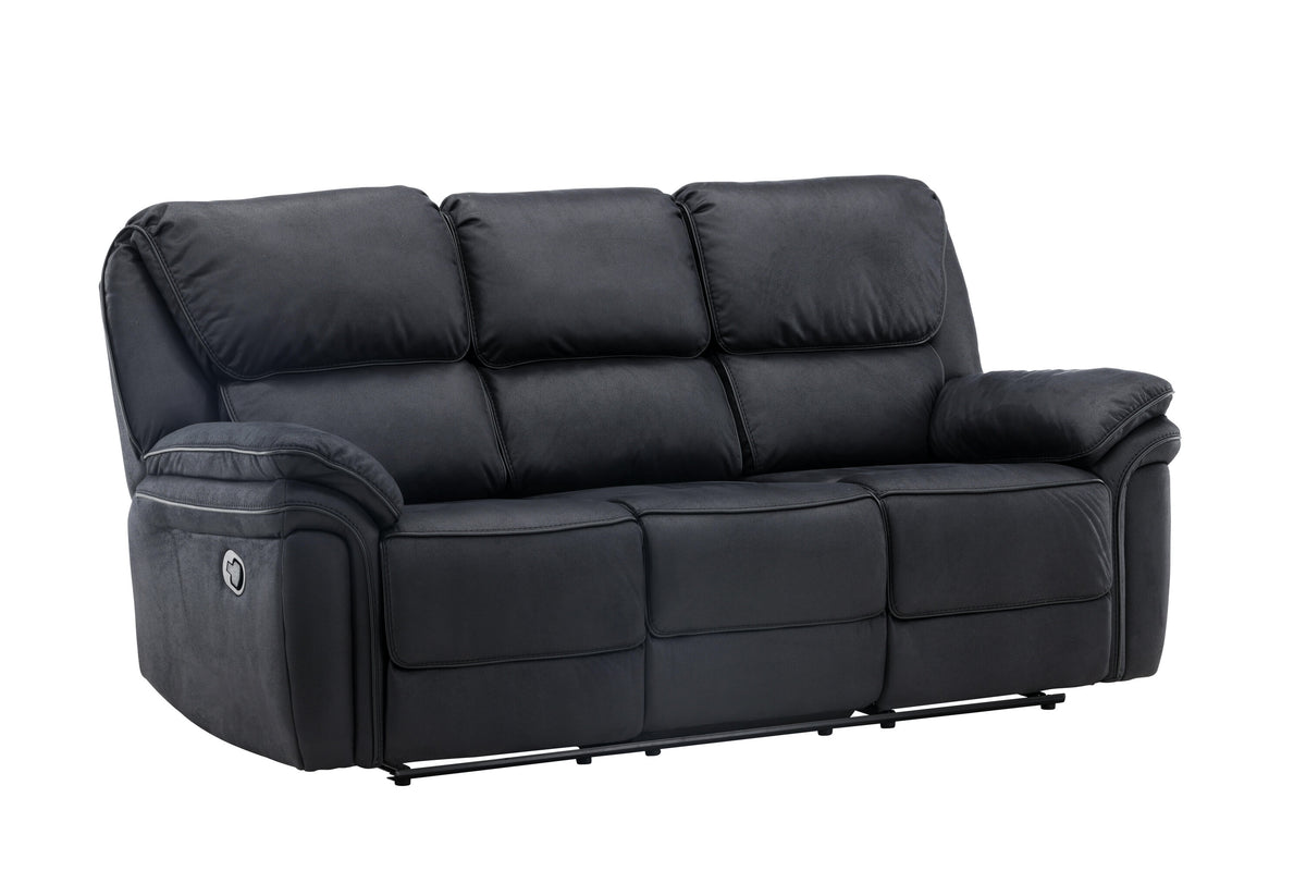 Se VENTURE DESIGN Saranda recliner 3 pers. sofa - sort mikrofiber ❤ Kæmpe udvalg i Venture Design - Køb online på udsalg og tilbud lige nu ❤ Meget billig fragt og hurtig levering: 1 - 2 hverdage - Varenummer: Boboonline-113836 og barcode / Ean: 7350133230083 på lager - Udsalg på Møbler,Sofaer,3 personers sofaer,
Møbler,
Sofaer,
Dagligstue,
Sofaer, Spar op til 51% - Over 785 kendte brands på udsalg