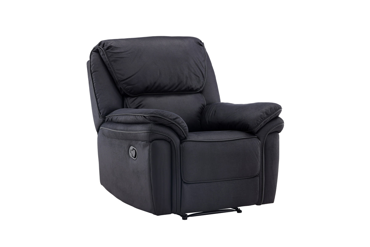 Se VENTURE DESIGN Saranda recliner lænestol, m. armlæn - sort mikrofiber og plastik ❤ Kæmpe udvalg i Venture Design - Køb online på udsalg og tilbud lige nu ❤ Meget billig fragt og hurtig levering: 1 - 2 hverdage - Varenummer: Boboonline-112647 og barcode / Ean: 7350133230151 på lager - Udsalg på Møbler,Stole,Recliners,
Møbler,
Stole,
Dagligstue,
Stole til stuen,
Hvilestole, Spar op til 51% - Over 785 kendte brands på udsalg