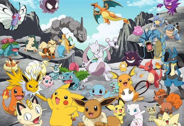 Ravensburger Pokémon Classics puslespil med 1500 brikker