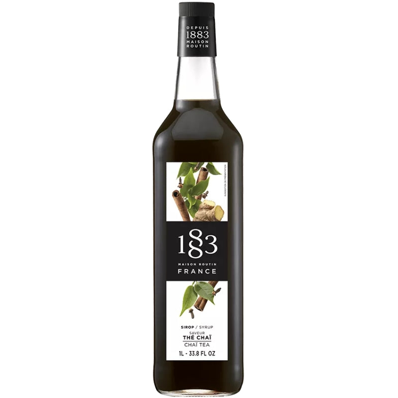 Flaske 1883 Chai Tea sirup på 100 cl til chai latte, kaffe og cocktails