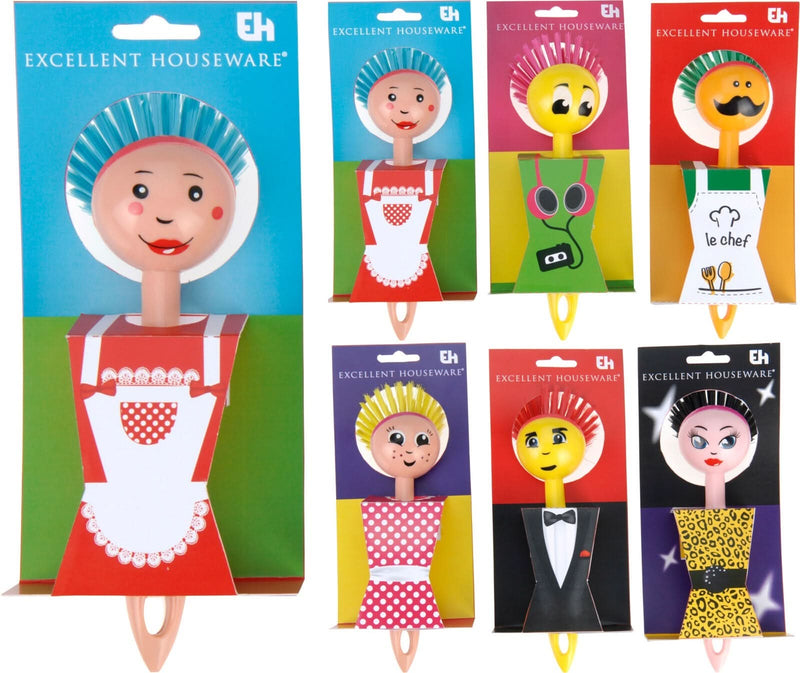 Se Opvaskebørste sjove figurer, assorteret, 1 stk. ❤ Kæmpe udvalg i Bolig og Haven ❤ Hurtig levering: 1 - 2 Hverdage samt billig fragt - Varenummer: BGH-48059231961418 og barcode / Ean: &