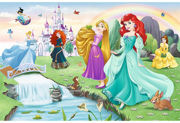 Trefl Meet the Disney Princesses børnepuslespil med 60 brikker