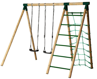 Se Hörby Bruk - Active High, Højt Gyngestativ med klatrenet+ stige, 2,5 m ✔ Kæmpe udvalg i  MCU - Køb online på udsalg og tilbud lige nu ✔ Hurtig levering: 1 - 2 Hverdage samt billig fragt - Varenummer: BGH-50567061176650 og barcode / Ean: 7318890040888 på lager - Udsalg på Best selling products Spar op til 56% - Over 1312 kendte brands på udsalg