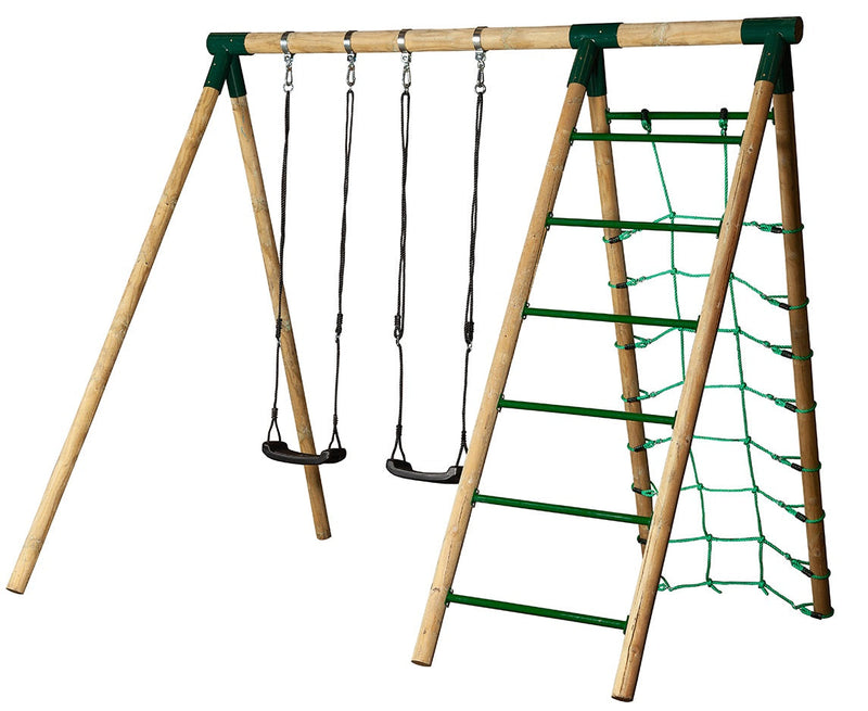 Se Hörby Bruk - Active High, Højt Gyngestativ med klatrenet+ stige, 2,5 m ✔ Kæmpe udvalg i  MCU - Køb online på udsalg og tilbud lige nu ✔ Hurtig levering: 1 - 2 Hverdage samt billig fragt - Varenummer: BGH-50567061176650 og barcode / Ean: 7318890040888 på lager - Udsalg på Best selling products Spar op til 56% - Over 1312 kendte brands på udsalg